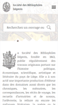 Mobile Screenshot of bibliophiles-liegeois.be